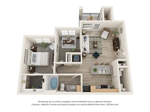 Floor plan A2A: Ruby
