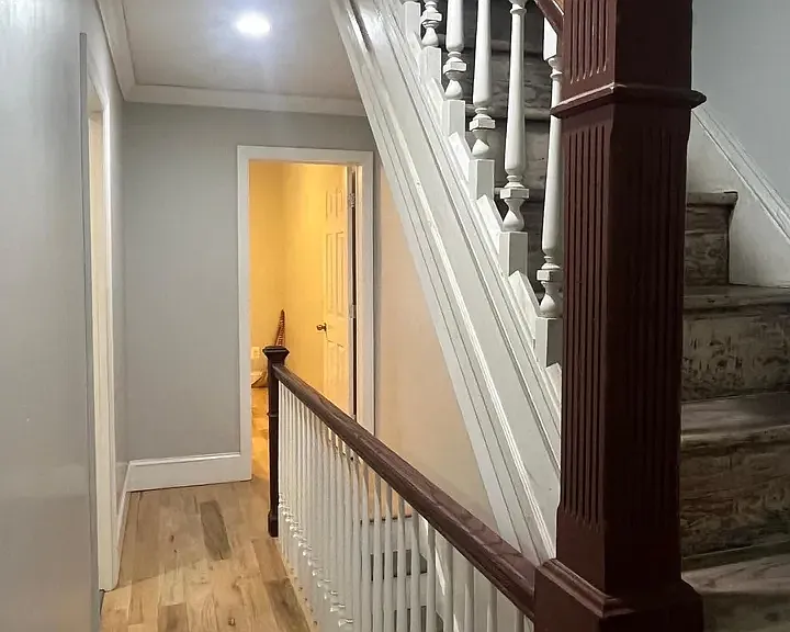 Original woodwork.