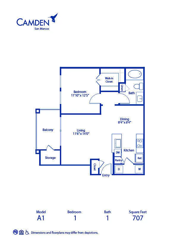 Floor plan A1