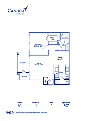 Floor plan A1