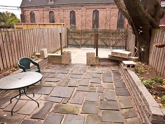 Private patio