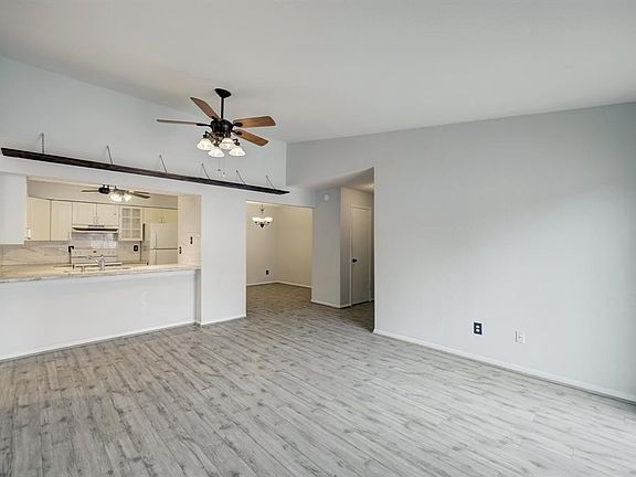 Kitchen is open to living room - great for entertaining