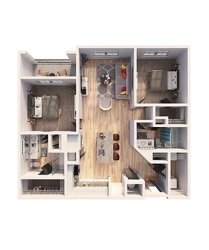 Floor plan B2A