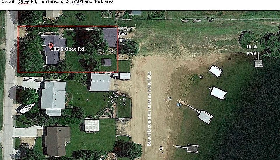 House and dock area.