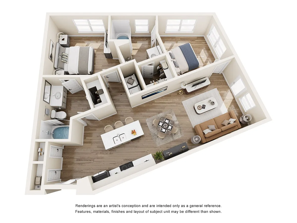 Floor plan Sabine