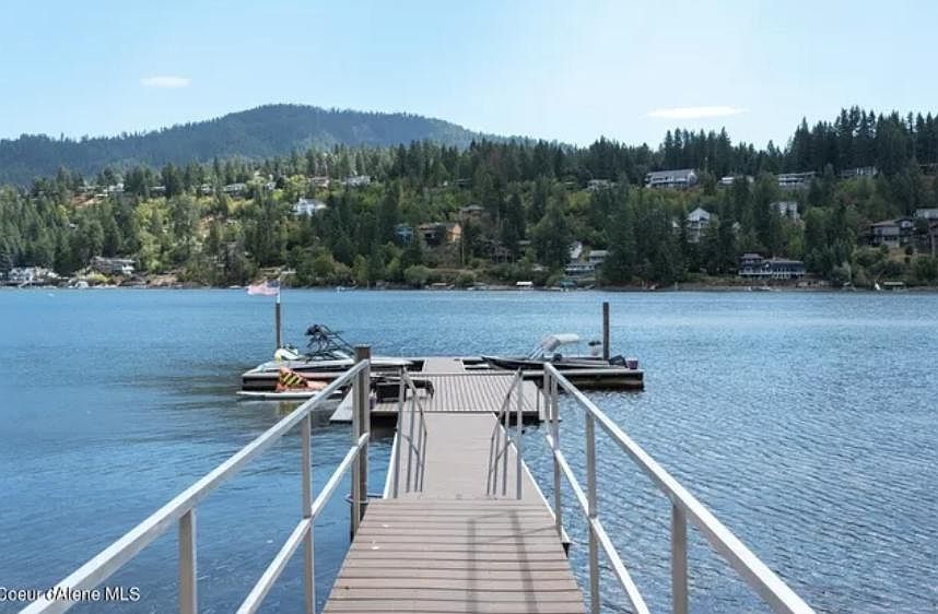 Shared boat dock with owner on Hayden Lake