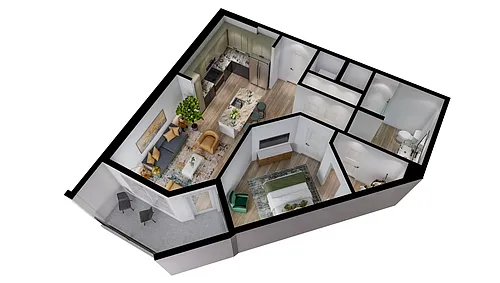 Floor plan A2 (South)