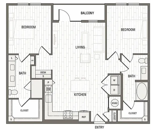 Floor plan B2a