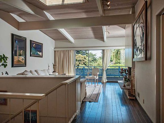 Dramatic mid-century modern