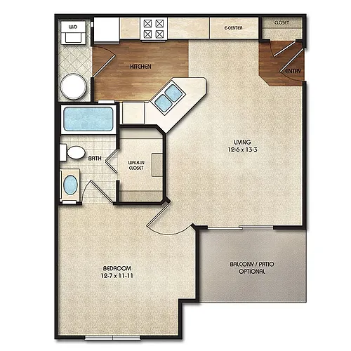Floor plan Park Ave