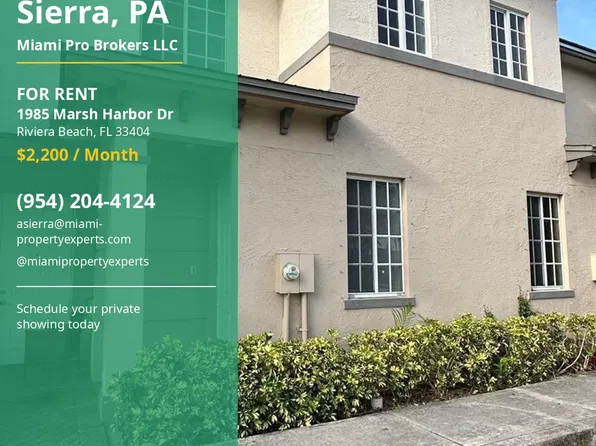 1985 Marsh Harbor Dr, Riviera Beach, FL 33404