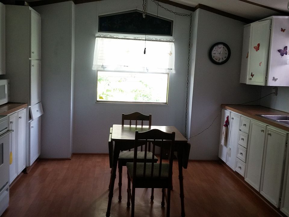 kitchen and dining area