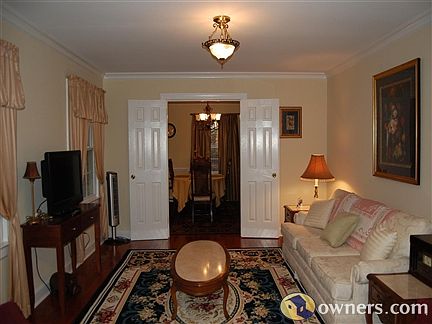 Living Room while standing in Foyer