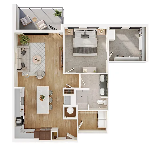 Floor plan A3 Upgraded