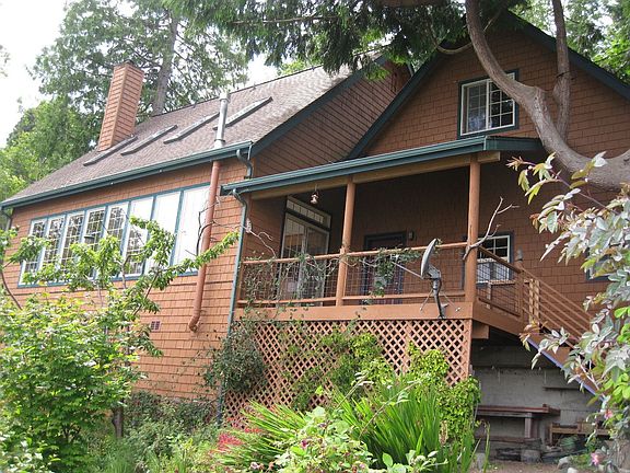 Water side (East) of home