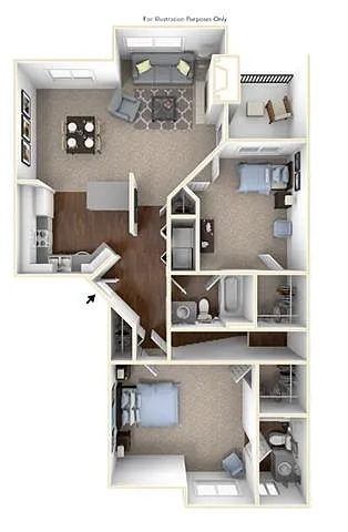 Floor plan Mount Jefferson
