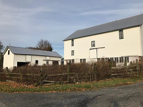 Barnyard and chicken coop