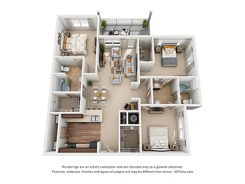 Floor plan C1 - Fenway
