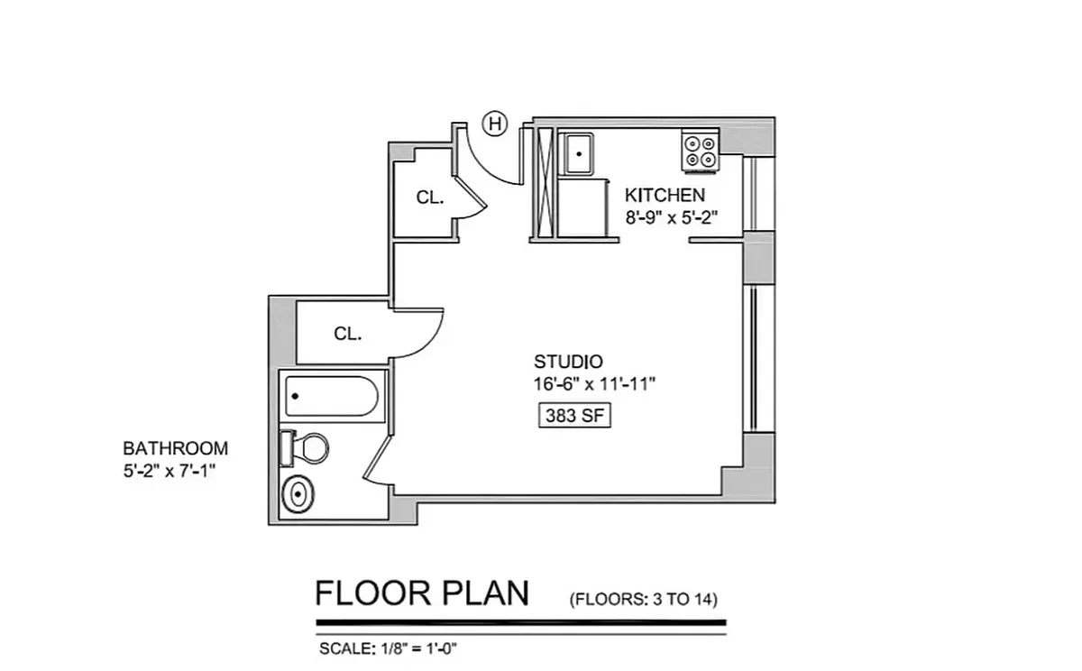 Building Photo - 166 2nd Ave #3H