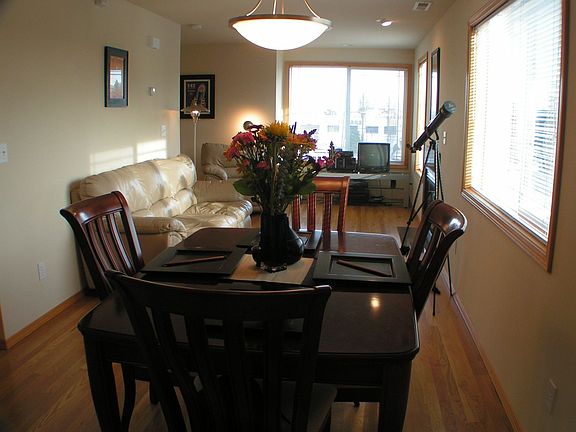 Dining room viewed from kitchen