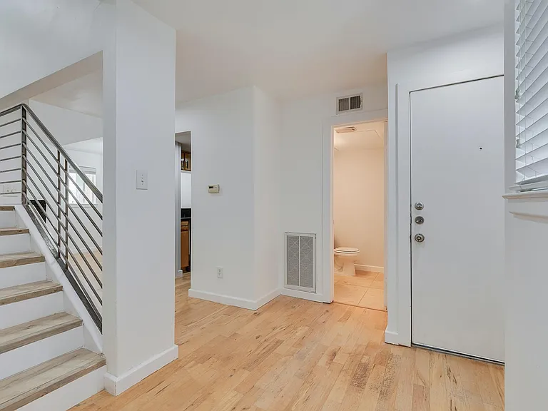 Front Entrance and Half Bath