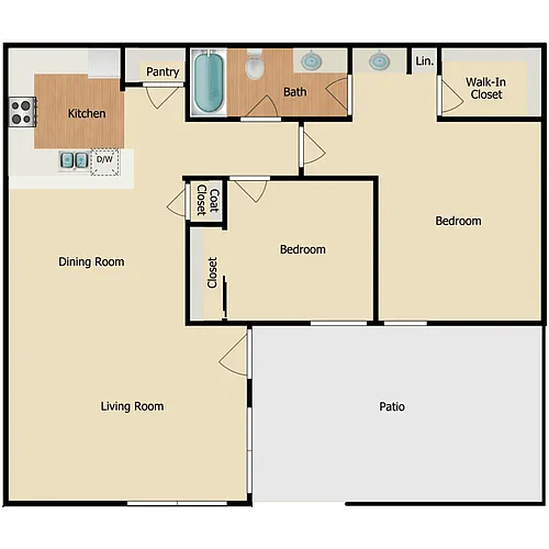 Floor plan Plan C