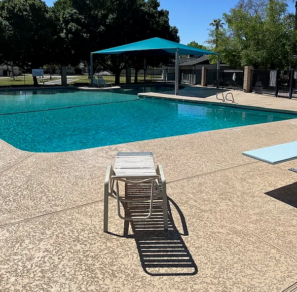 Eastwood Townhomes Large Gated Swimming Pool 3 Feet to 12 Feet Deep with Shaded Child Shallow Area