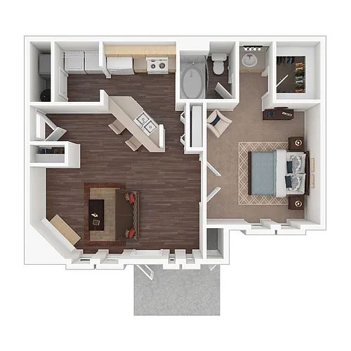 Floor plan The Huntington