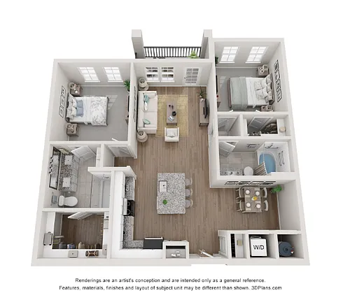 Floor plan B1
