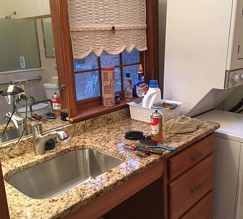 BATHROOM INC WASHER DRYER