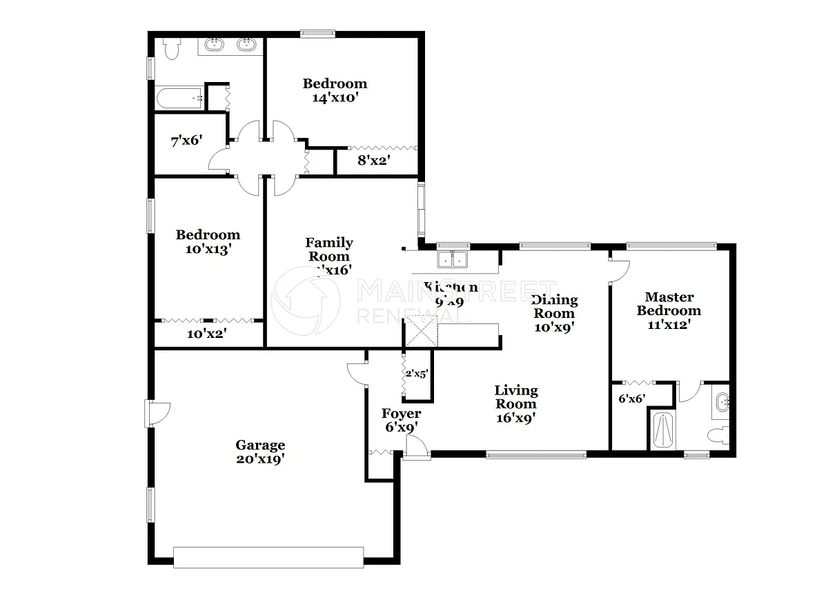Floor Plan - 7210 Export Ave