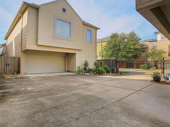 View looking out from the front door.