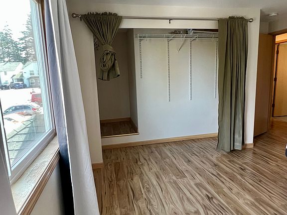 Master bedroom and large closet