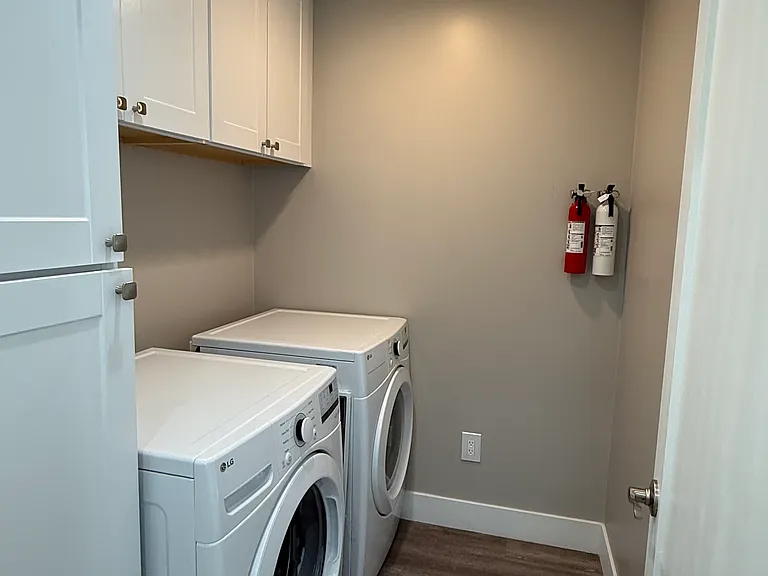 Laundry Room Includes brand new: LG Washer & Dryer