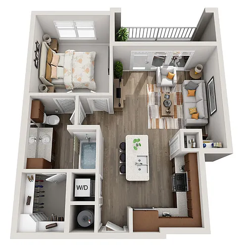 Floor plan Chopin - A2.4