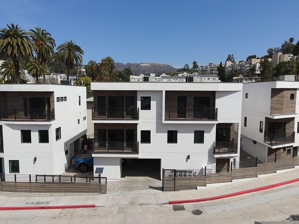 High end unit right underneath the Hollywood sign