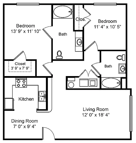 Floor plan THE MORGAN