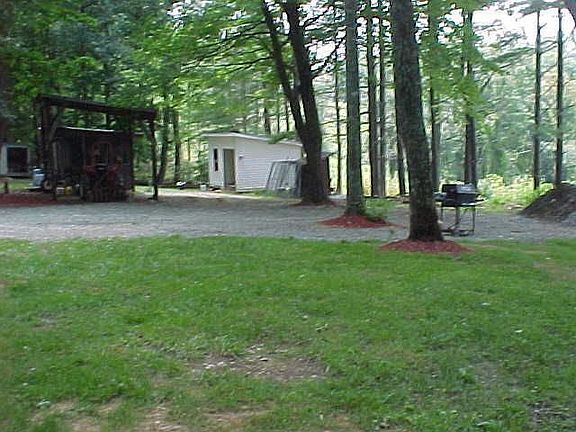 Numerous RV shelters