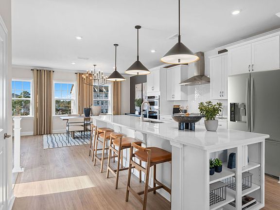 Tons of Kitchen Storage. Model Home Representation.
