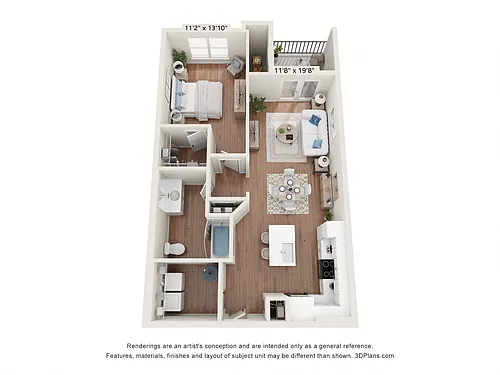 Floor plan A1
