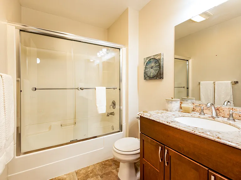 2 Bed / 1.5 Bath - Staged Full Bathroom
