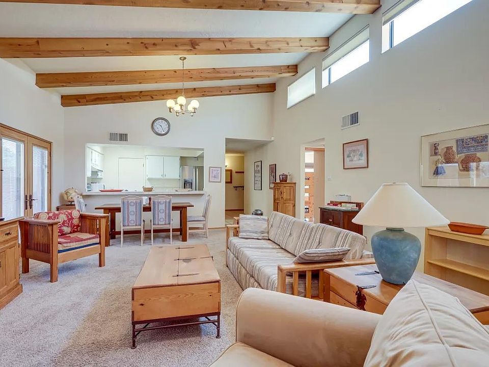Living room facing kitchen.