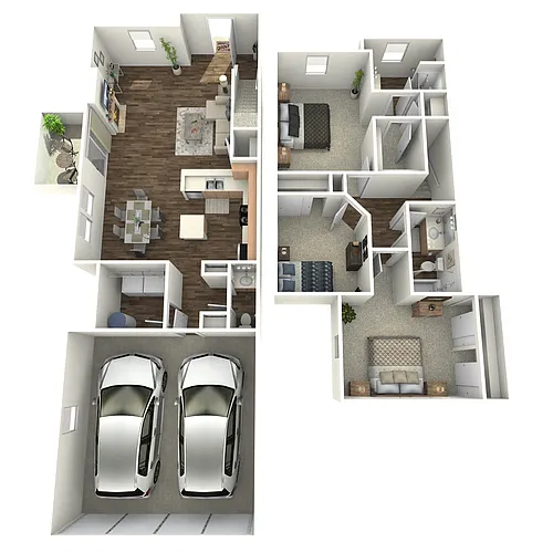 Floor plan Woodlands