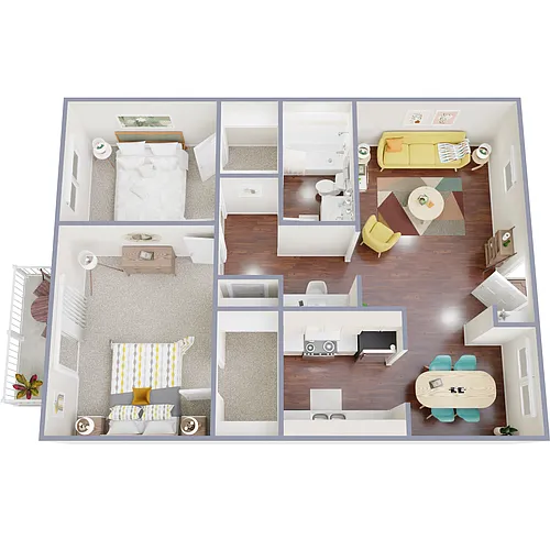 Floor plan 2X1