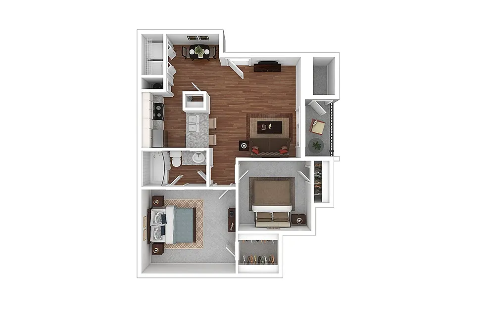 Floor plan Benbrook