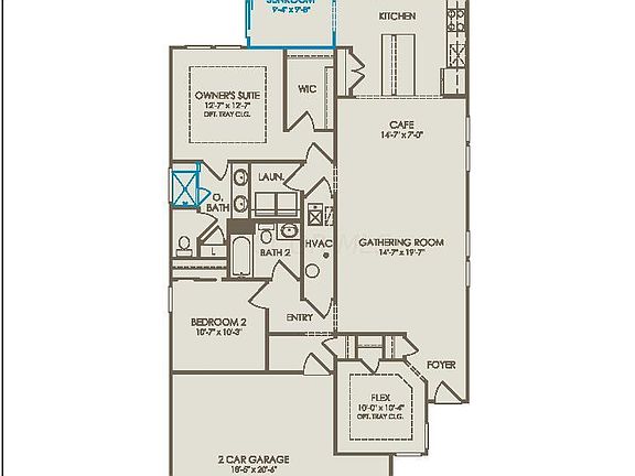 2nd image of 1218 Fairstone Dr Lot 30032