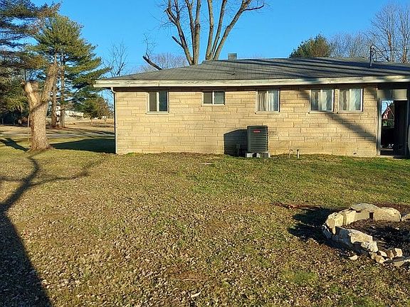 rear of house, carport is on far right