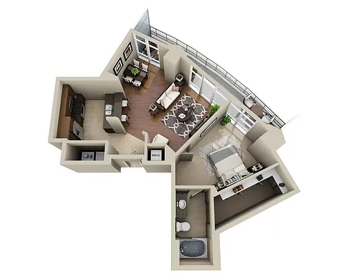Floor plan Floorplan D