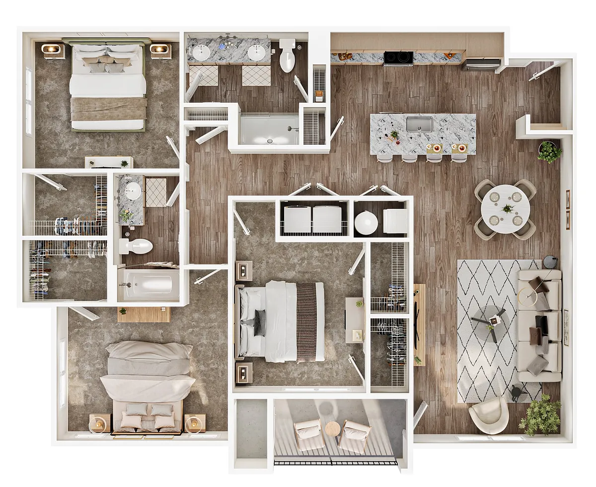 Floor plan C1