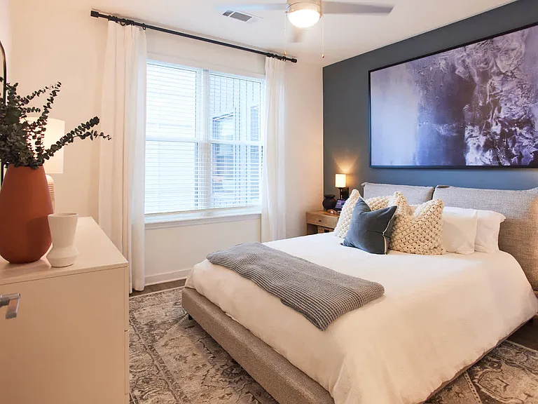 Bedroom with Hard Surface Flooring